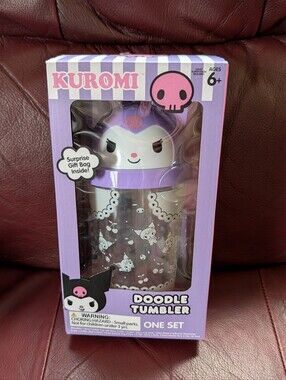 NEW Hello Kitty Kuromi Doodle Tumbler